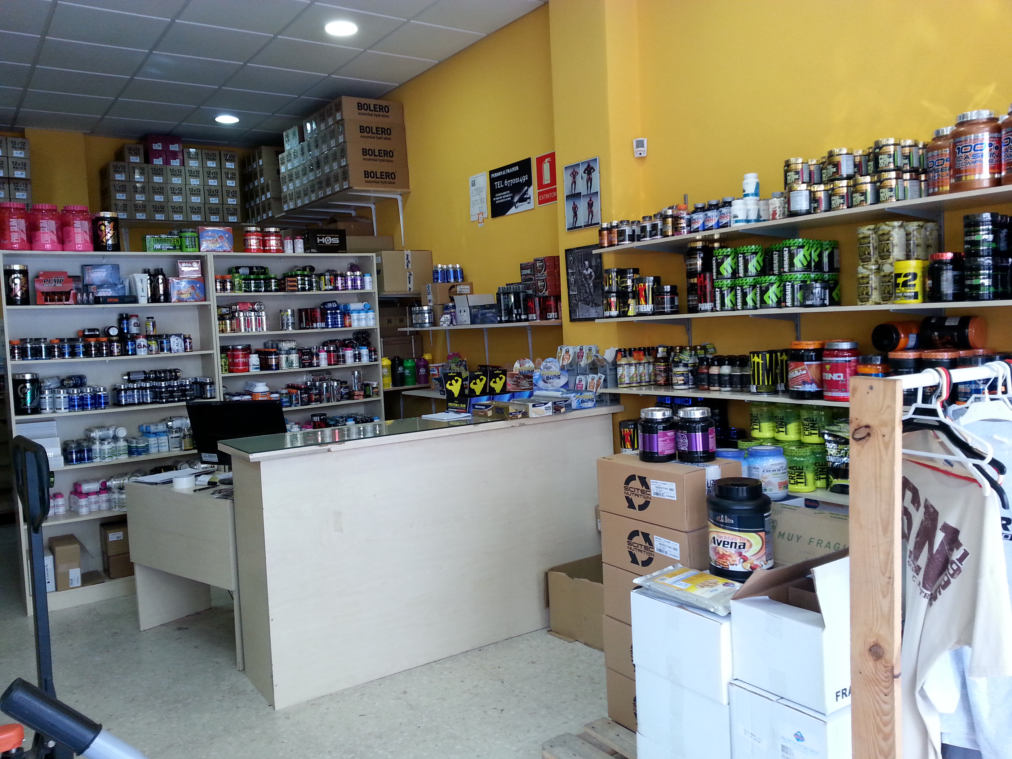 Protein Center en 2015, el local nuevo