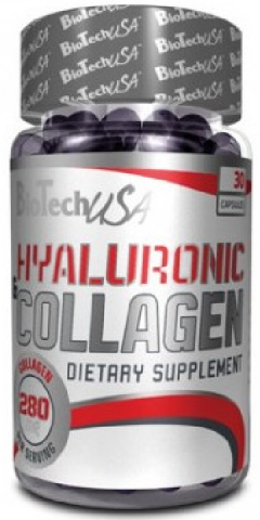 BIOTECH HYALURONIC + COLLAGEN 30 CAPS