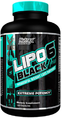 NUTREX LIPO 6 BLACK HERS 120 CAPS