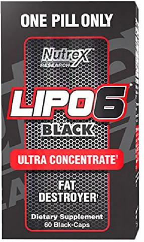 NUTREX LIPO 6 BLACK ULTRA CONCENTRADO 60 CAPS