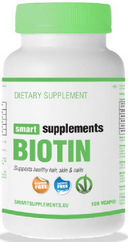 SMART SUPPLEMENTS BIOTINA VEGAN 5000 MCG 100 VCAPS