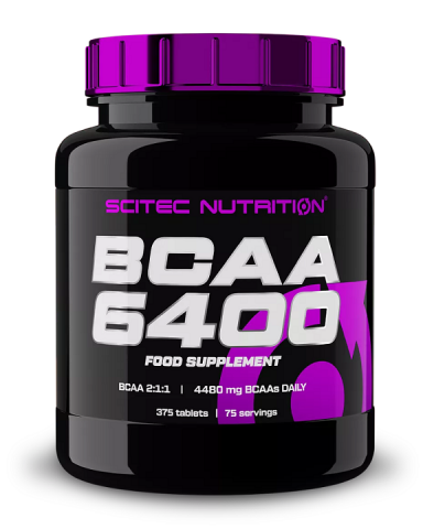 SCITEC BCAA 6400 - 375 CAPS