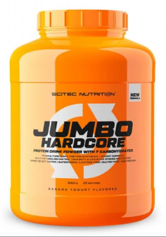 SCITEC JUMBO HARDCORE 3060G YOGUR PLATANO