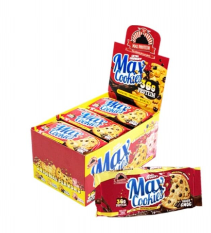 MAX PROTEIN MAX COOKIES CAJA 12