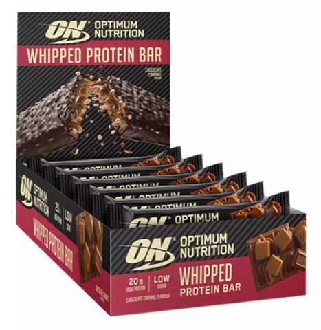 OPTIMUM WHIPPED PROTEIN BAR CHOCOLATE CARAMEL - 10