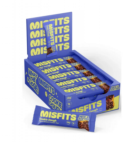 MISFITS VEGAN SOFT PROTEIN BAR COOKIE DOUGH 50g