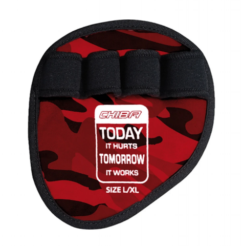 CHIBA MOTIVATION GRIPPAD RED/BLACK -L/XL- 40186