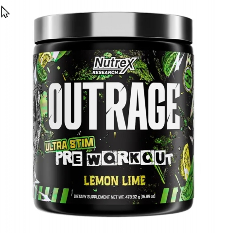 NUTREX OUTRAGE ULTRA SLIM PRE WORK 30 SERV