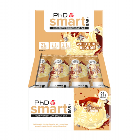 PHD SMART BAR 64g WHITE CHOCOLATE BLONDIE
