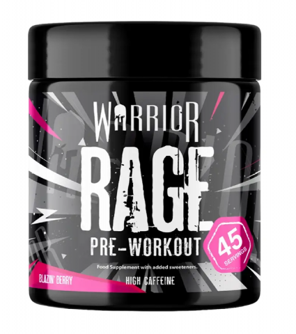 WARRIOR RAGE PRE-WORKOUT 45 SERV