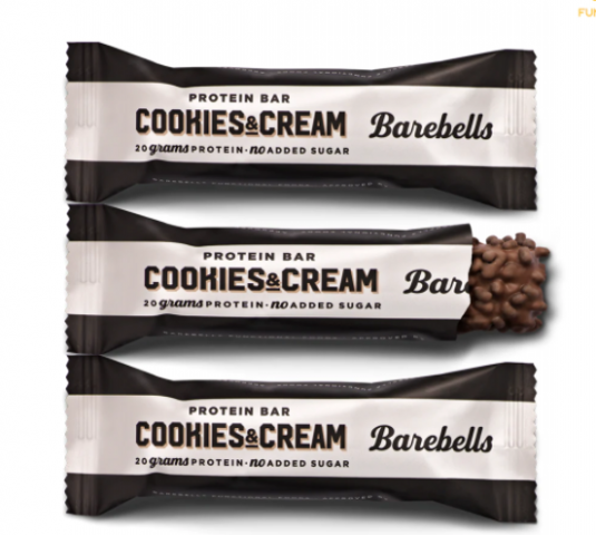 BAREBELLS BAR COOKIES CREAM