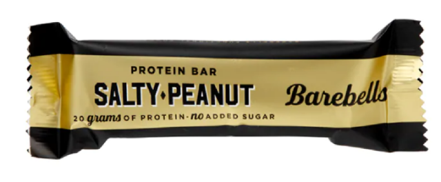 BAREBELLS BAR SALTY PEANUT