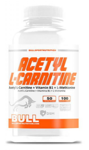 BULL ACETYL L-CARNITINE 100 CAPSULAS