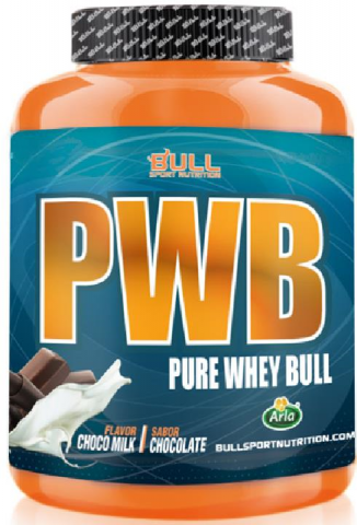 BULL NEW WHEY BULL 2.3 KGS CHOCOLATE BLANCO VAINIL