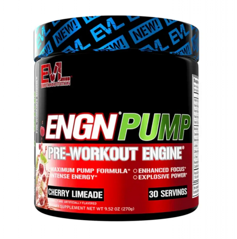 EVL NUTRITION ENGN PUMP 30 SERV CHERRY LIMEADE