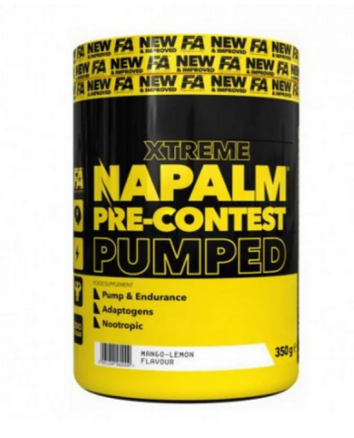 FA NAPALM PRE-CONTEST PUMPED 350g RED FRUIT PUNCH