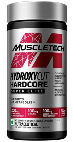 MUSCLETECH HYDROXYCUT HARDCORE SUPER ELITE 100 CAP