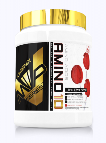 IOGENIX AMINO10 500G. LOLLIPOP