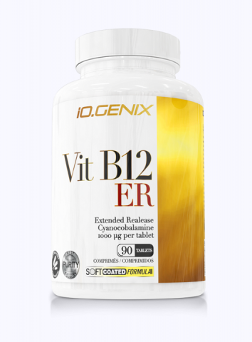 IOGENIX VITAMINA B12 LIBERACION PROLONGADA