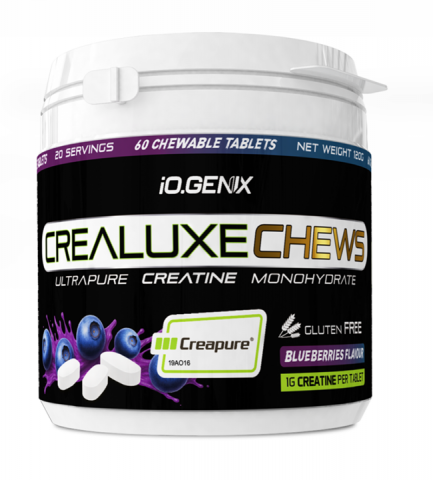 IOGENIX CREALUXECHEWS CREAPURE 60 TABS BLUEBERRIES