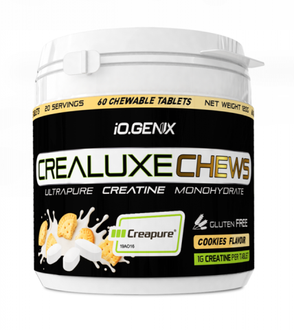 IOGENIX CREALUXECHEWS CREAPURE 60 TABLETS COOKIES