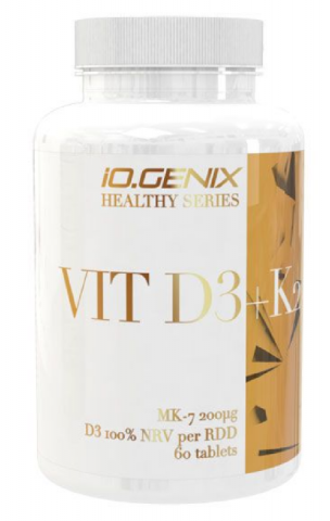 IOGENIX VITAMIN D3 + K2 60 CAPS