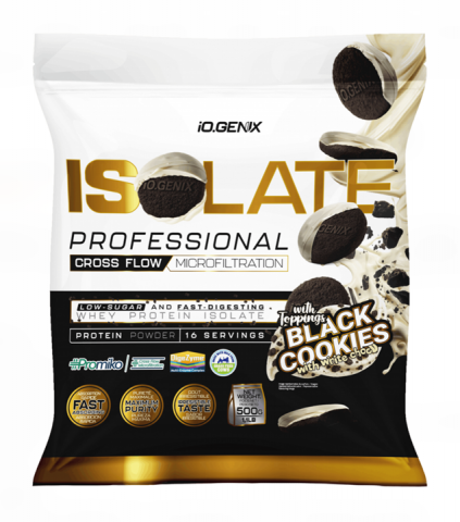 IOGENIX ISO 500 GR. BLACK COOKIES WHITE CHOC