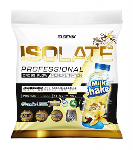 IOGENIX ISO 500 GR. VANILLA MILKSHAKE