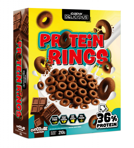 IOGENIX PROTEIN RINGS 210g CHOCOLATE