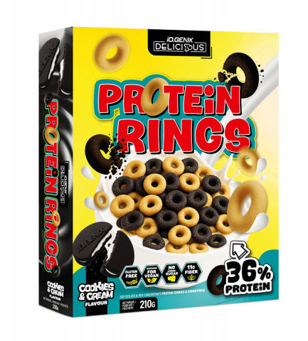 IOGENIX PROTEIN RINGS 210g COOKIES CREAM