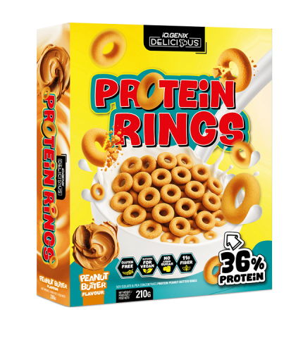 IOGENIX PROTEIN RINGS 210g PEANUT BUTTER