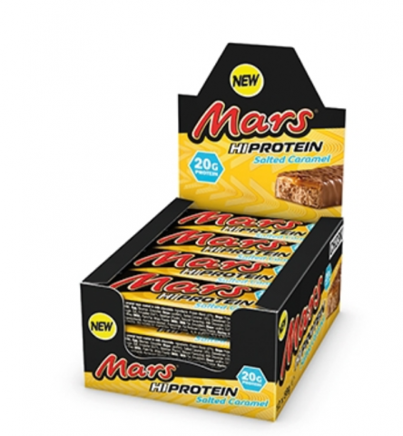 MARS HIGH PROTEIN BAR - SALTED CARAMEL 59gr