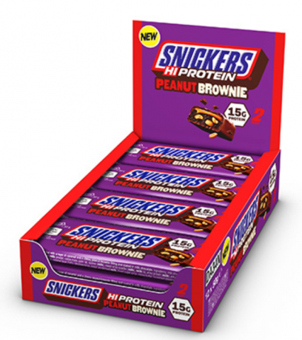 SNICKERS HIGH PROTEIN BAR - PEANUT BROWNIE - 50 G