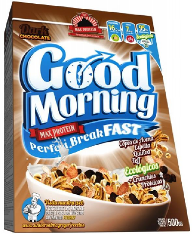 MAX PROTEIN GOOD MORNING BREAKFAST CEREALES WHITE 