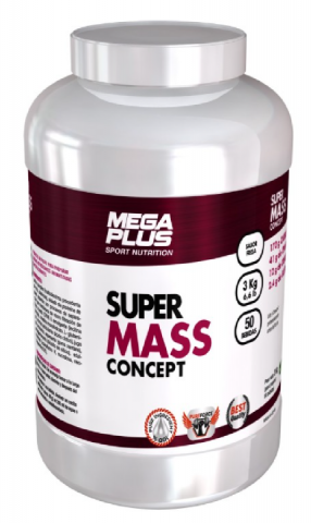 MEGAPLUS CONCEPT SUPER MASS 3KG CHOCO