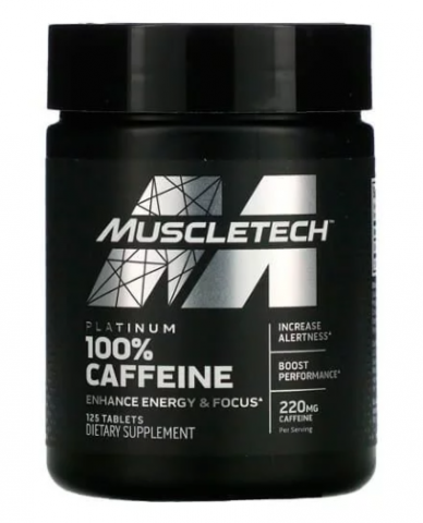 MUSCLETECH CAFFEINE 125 TABS 220 MG