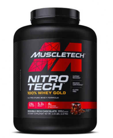 MUSCLETECH NITRO TECH GOLD 5LB DOBLE RICH CHOCOLAT