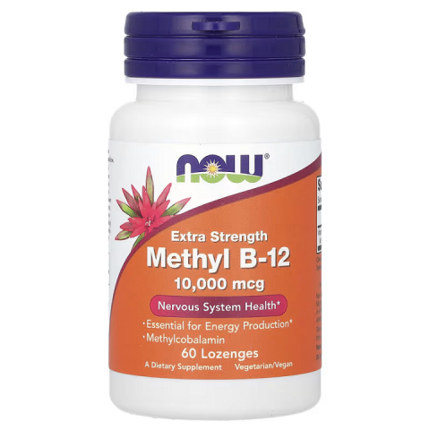 NOW METHYL B12 10.000mcg 60 CAPS