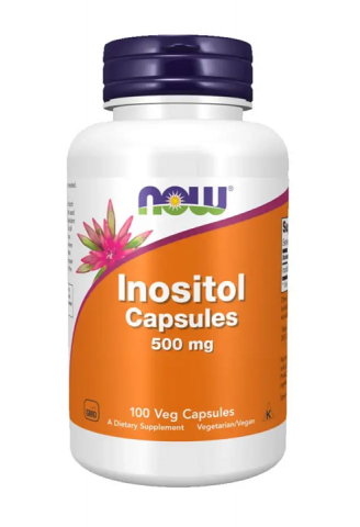 NOW INOSITOL 500mg 100 vcaps