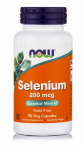 NOW SELENIUM 200mcg 90 vcaps