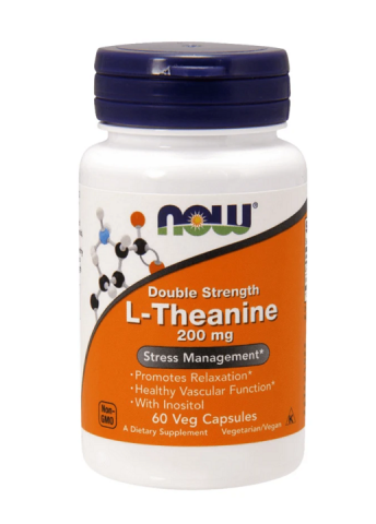 NOW L-THEANINE 200 MG 60 CAPS
