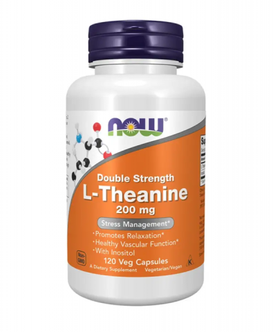 NOW L-THEANINE 200 MG 120 CAPS