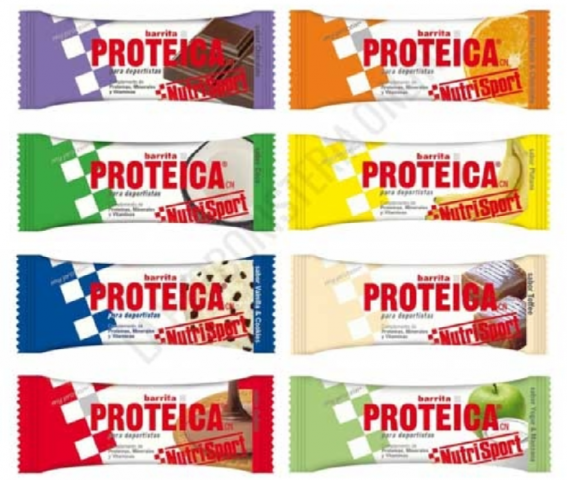 NUTRISPORT BARRITA PROTEICA CHOCOLATE DOBLE