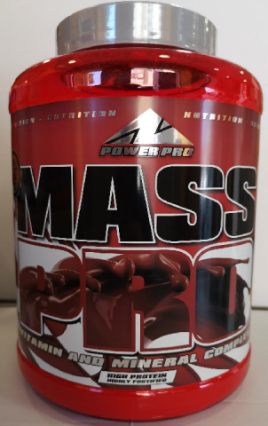 POWERPRO MASS PRO 3 KGS CHOCOLATE