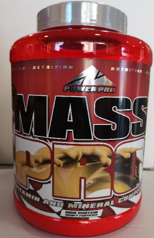 POWERPRO MASS PRO 3 KGS VAINILLA
