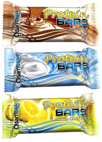 QUAMTRAX PROTEIN BARS 35 G LEMON CHIFFON