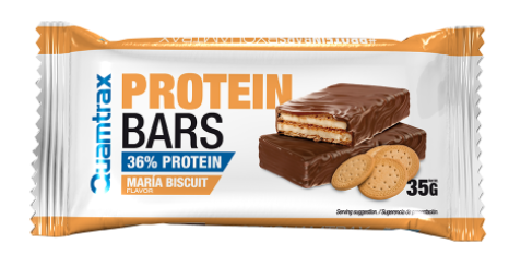 QUAMTRAX PROTEIN BARS 35 G GALLETA MARIA