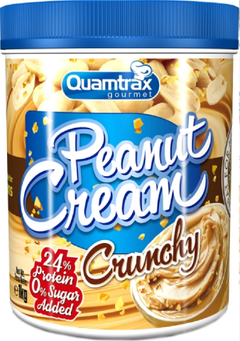 QUAMTRAX CACAHUETE 1 KG CRUNCHY