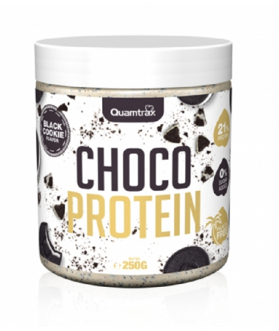 QUAMTRAX CHOCO PROTEIN BLACK COOKIES