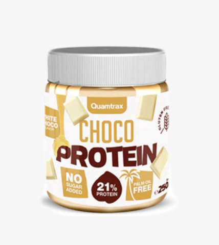 QUAMTRAX CHOCO PROTEIN CHOCOLATE BLANCO 250 GR